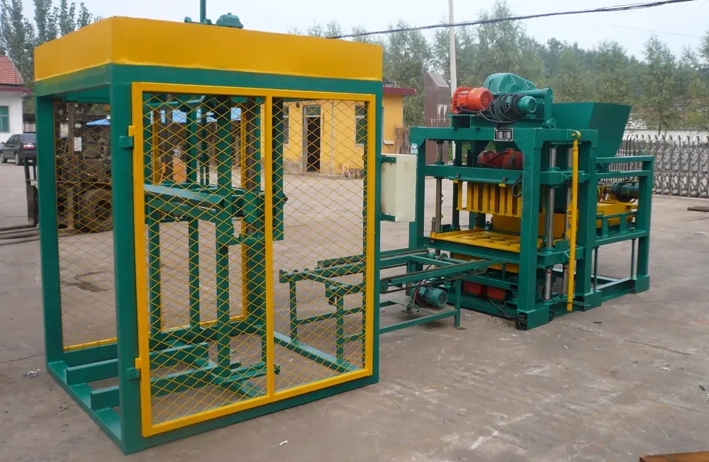 QT4-25 automatic cement brick making machine automatic cement block machine automatic cement brick making machine