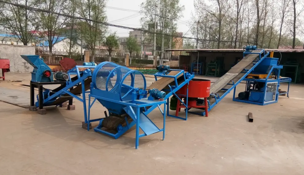 interlocking clay brick machine 