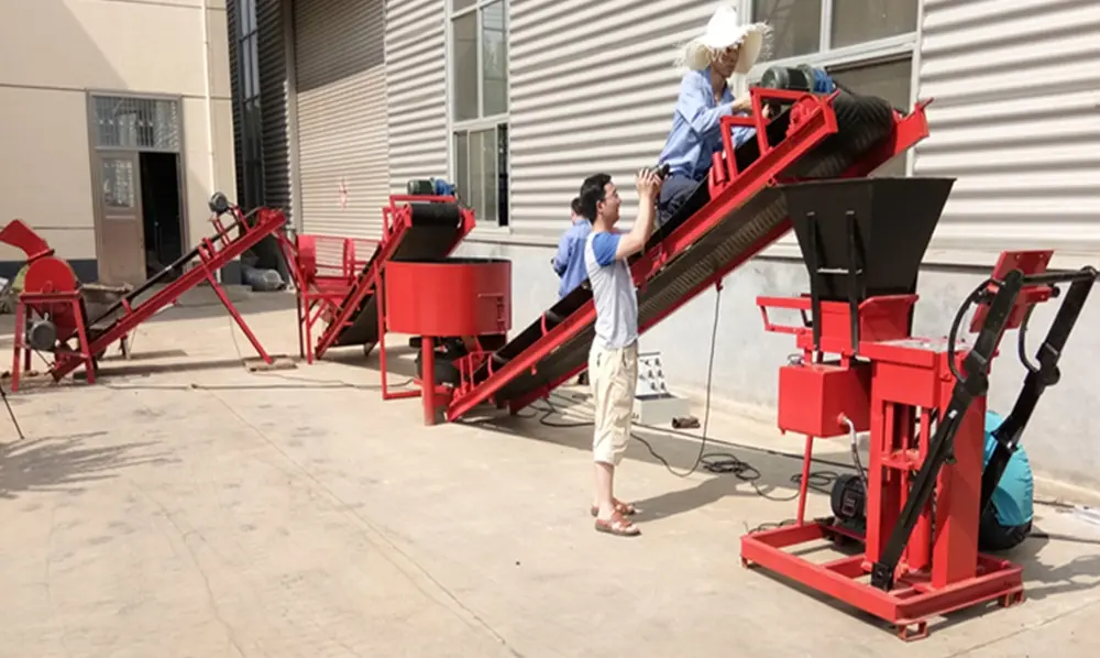 clay brick machine with hydraulic system