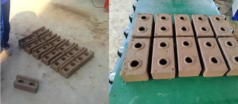 clay bricks 1 QT2-10 Hydraulic interlocking clay brick machine