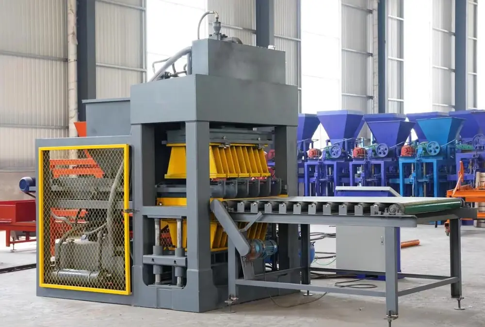 QT10-10 Hydraulic clay brick press machine hydraulic clay brick press machine 1 hydraulic clay brick press machine