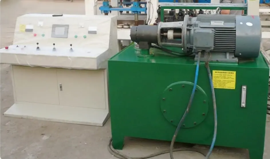 QT10-15 fully automatic concrete block making machine hydraulic system 1 hydraulic system station