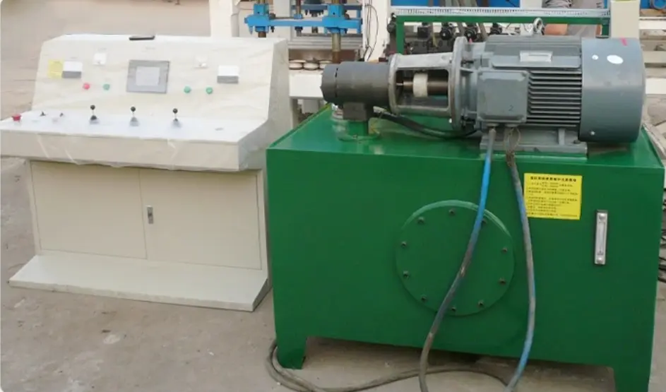 QT8-15 fully automatic hollow brick making machine hydraulic system 2 hydraulic system station