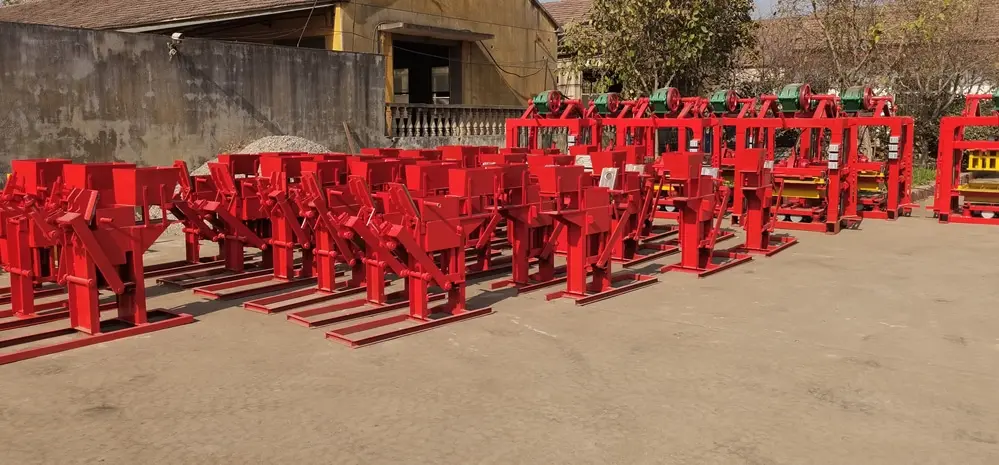 QT2-40 interlock manual clay brick machine manual brick machine1 manual brick machine