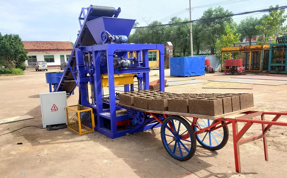 QT4-26 porous concrete brick making machine porous concrete block machine porous concrete block machine