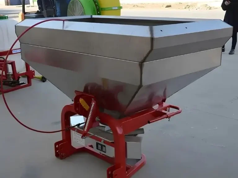 stainless steel hopper spreader