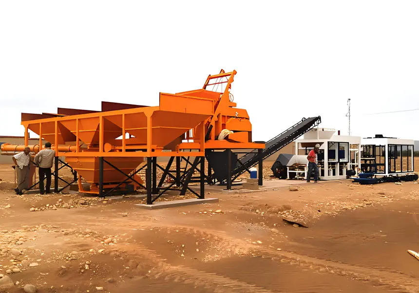 QT8 15 BLOCK PRODUCTION LINE QT8-15 block production line in Nigeria
