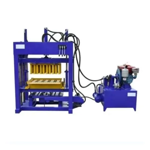 hydraulic brick machine with diesel engine