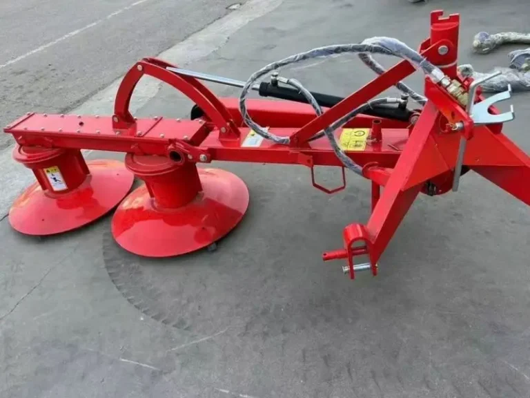 rotary drum mower hydraulic folding