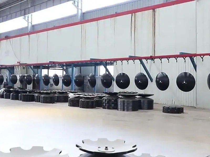 disc blade painting line home