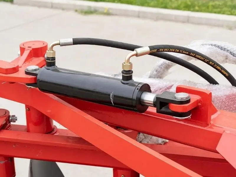 reversible bdisc plow cylinder