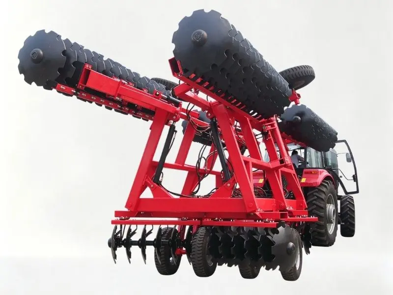 Trailed heavy duty disc harrow
