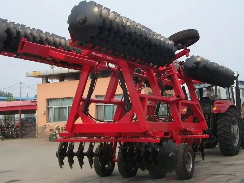 heavy duty Hydraulic folding disc harrow