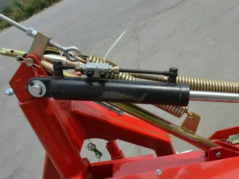 hydraulic folding disc mower