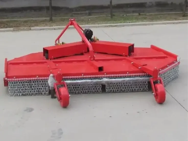 tractor mower with Two Gauge Wheels